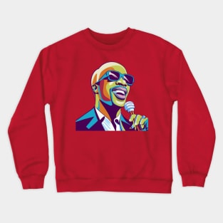 Stevie Wonder WPAP Limit Color Crewneck Sweatshirt